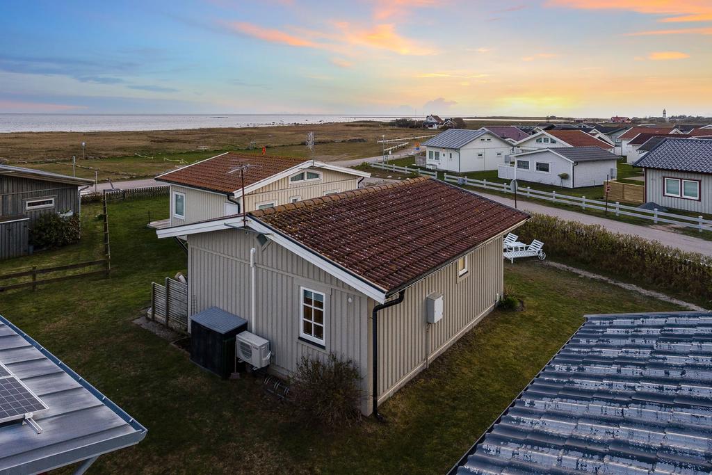 Översiktsbild över området och närhet till havet