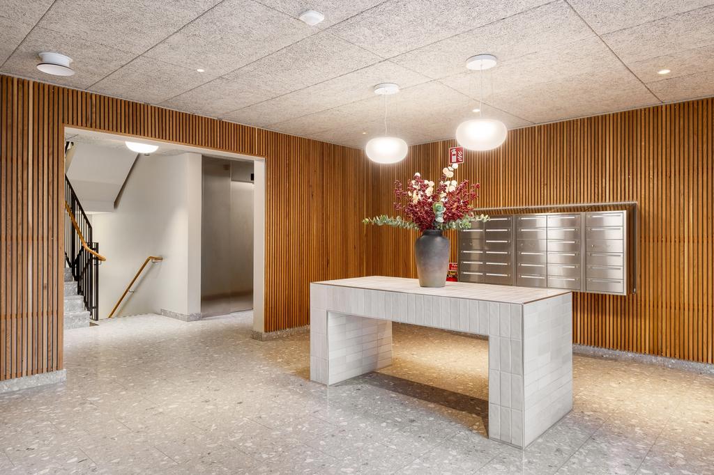 Generös och välkomnande entré i PATRIAM 