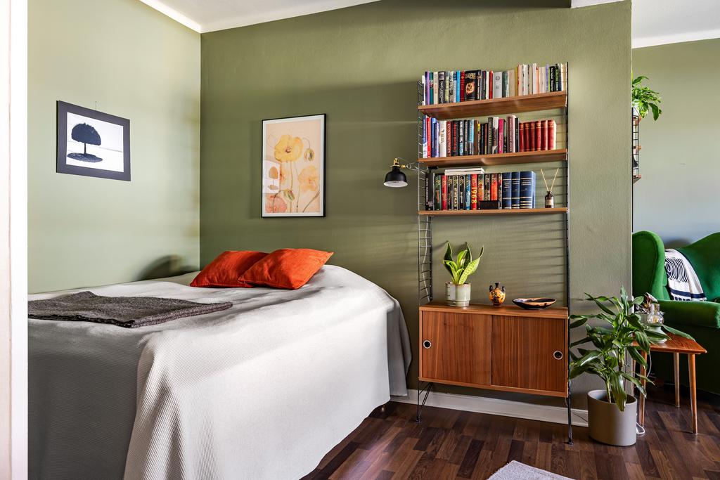 Sovalkov med gott om plats!