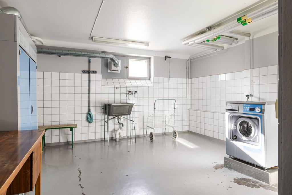 Föreningens tvättstuga.