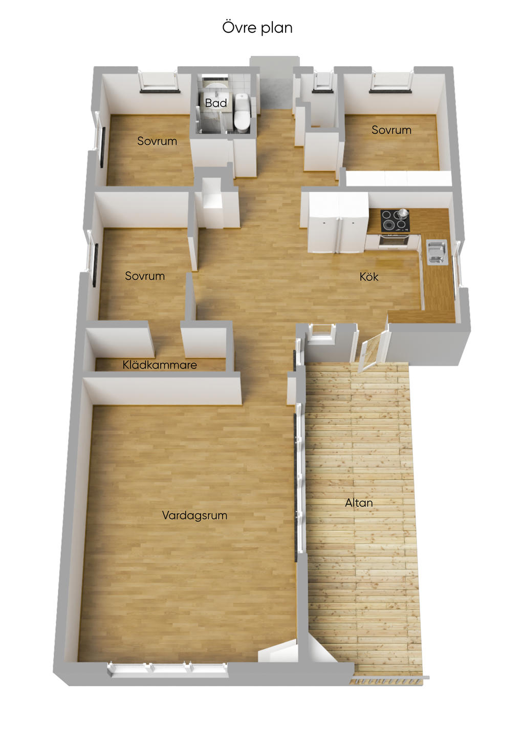 Alternativ planlösning ÖP