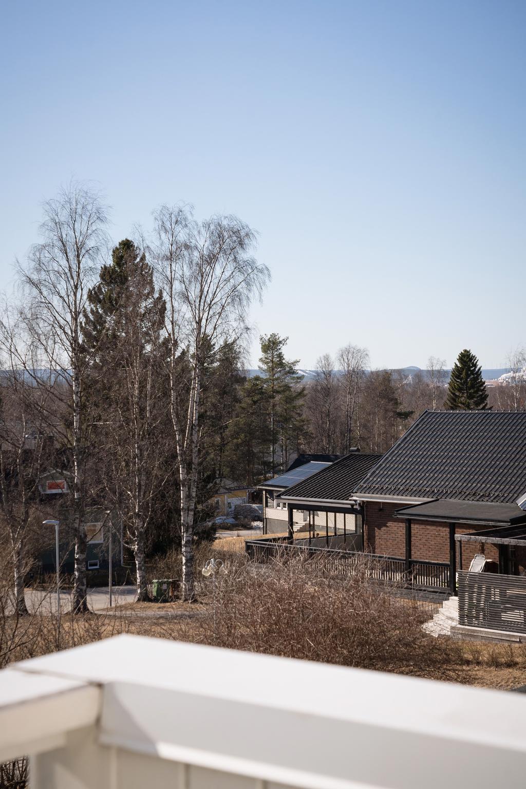 Utsikt från balkong