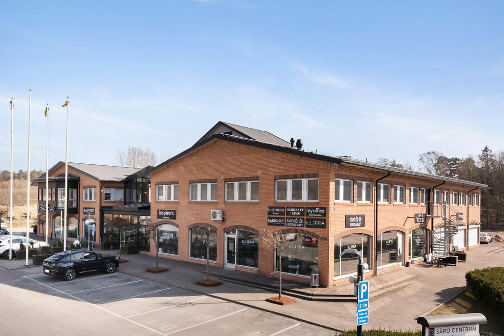 Flertalet små mysiga butiker i Särö Centrum