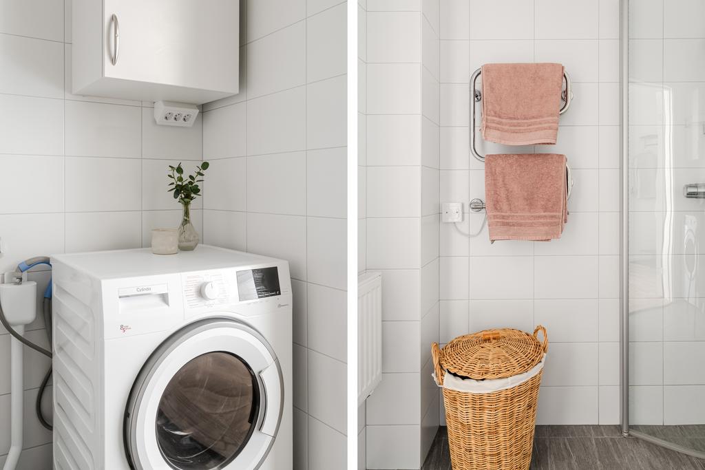 Kombimaskin för smidig tvätthantering