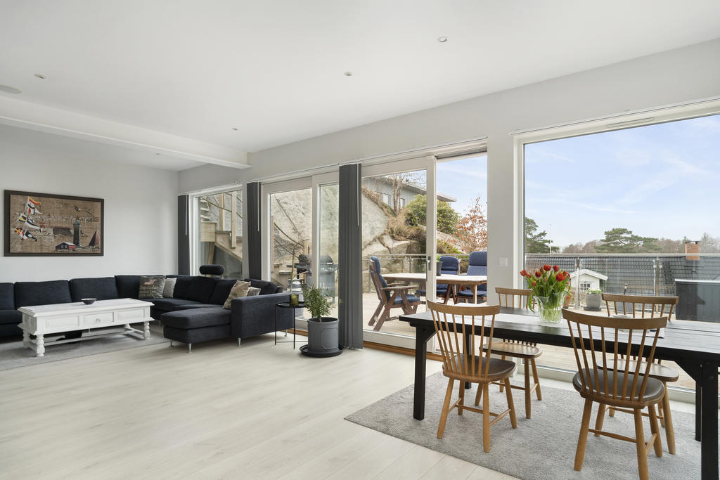 Här finns plats för både matgrupp...  