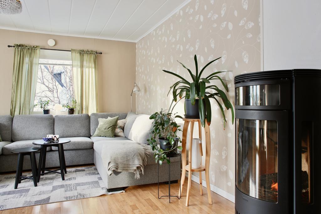 Braskamin installerad 2009 