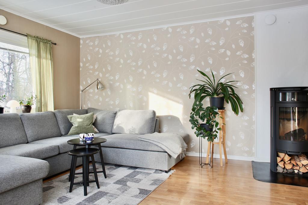 Eldningsbar braskamin 