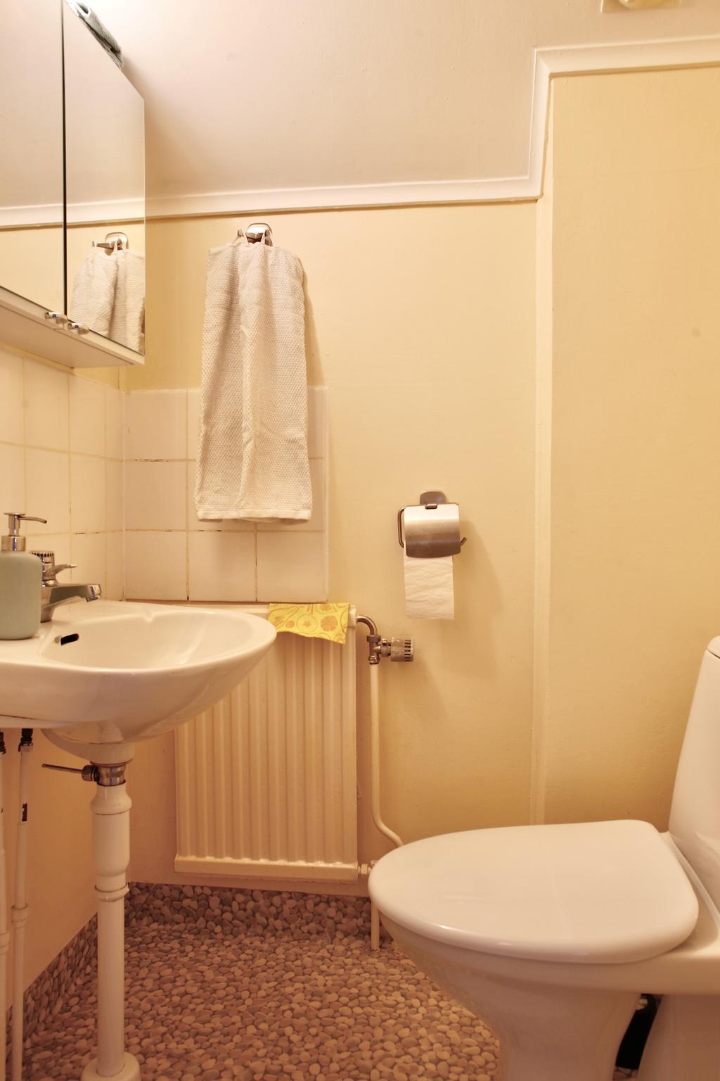 Toalett på övre plan 