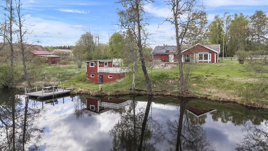 Härlig miljö vid Hedströmmen