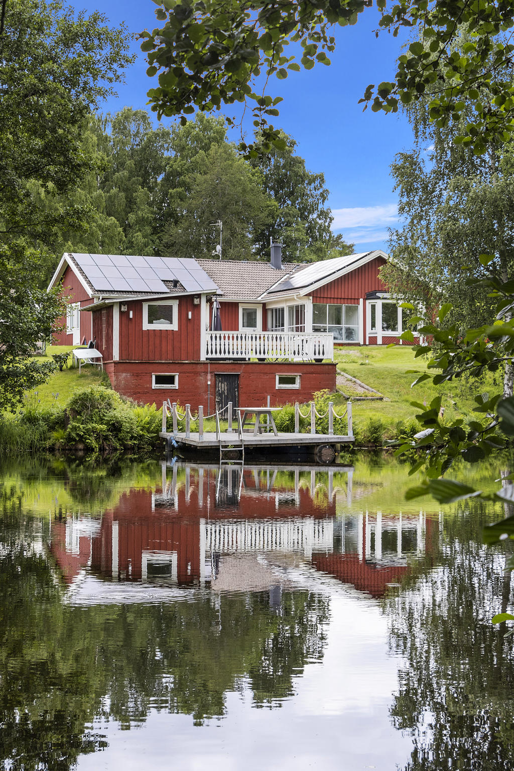 Härlig miljö vid Hedströmmen