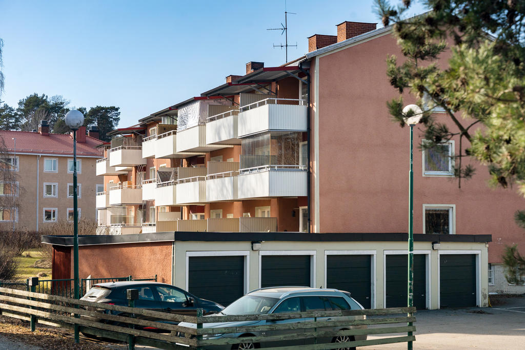 Högt, soligt hörnläge