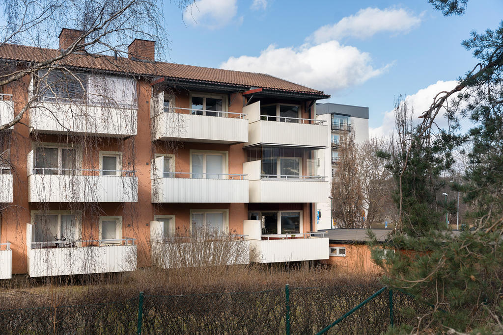 Högst upp i huset och gavelläge