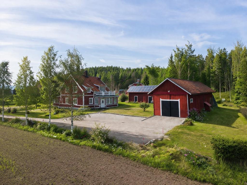 Ai-genererad sommarbild.