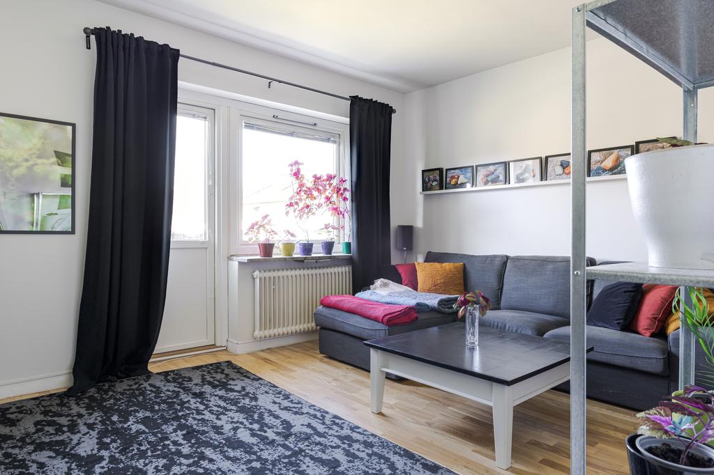 Utgång till balkong