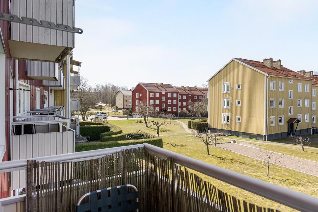Utblick från balkong