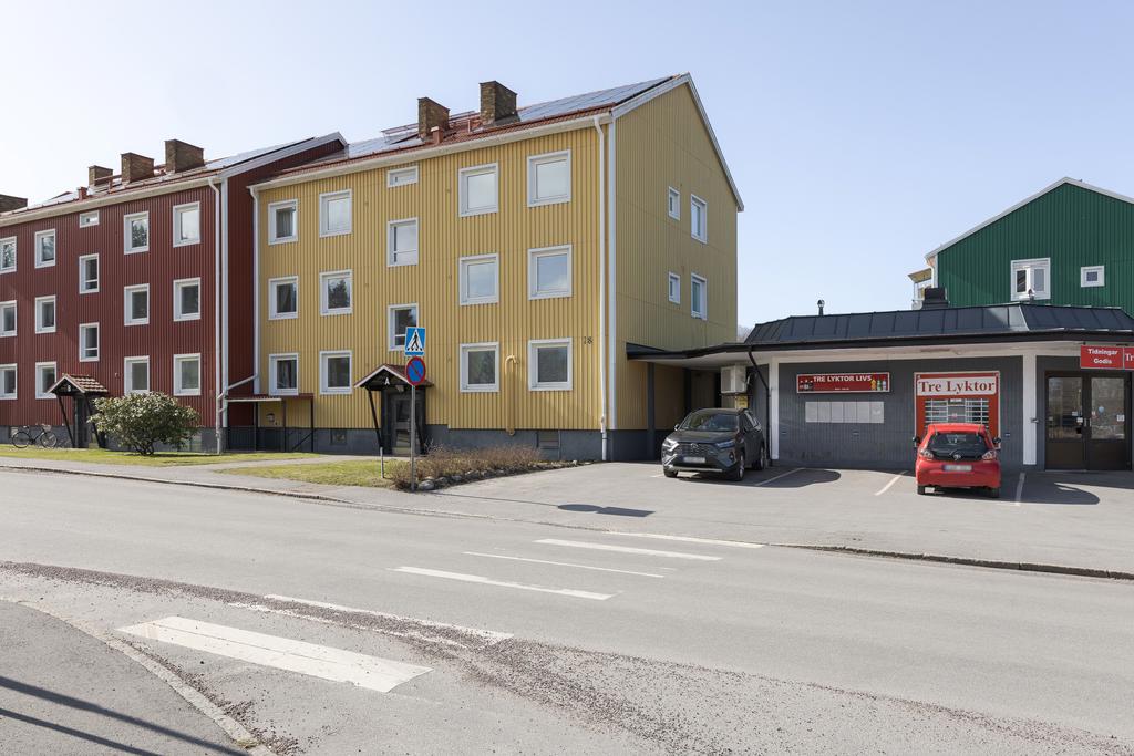 Livsmedelsbutik utanför bostaden