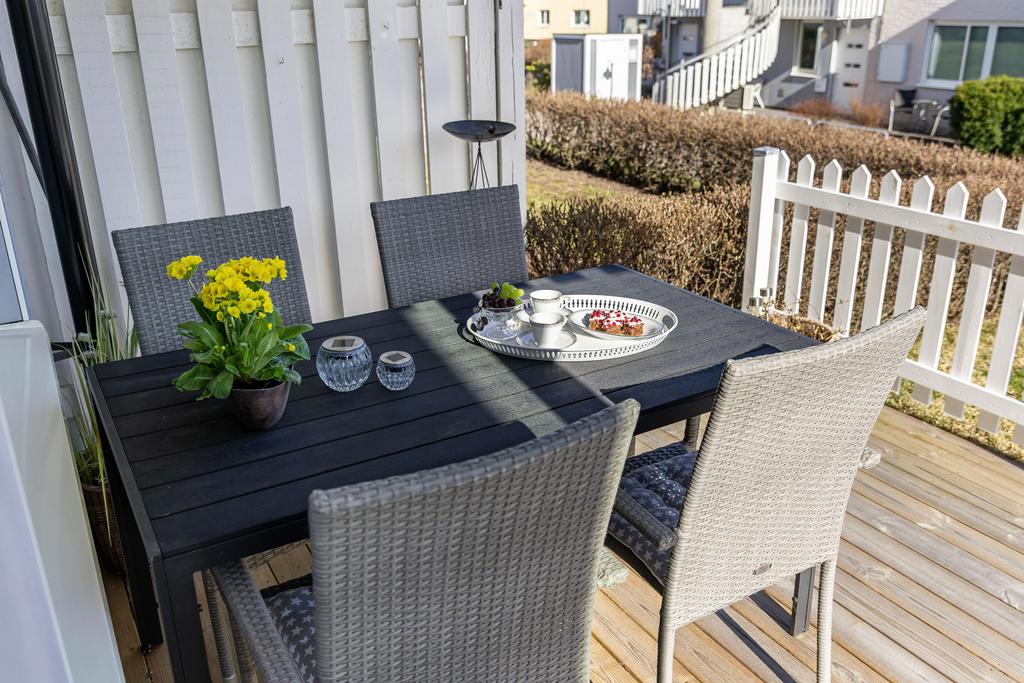 Uteplats på baksidan