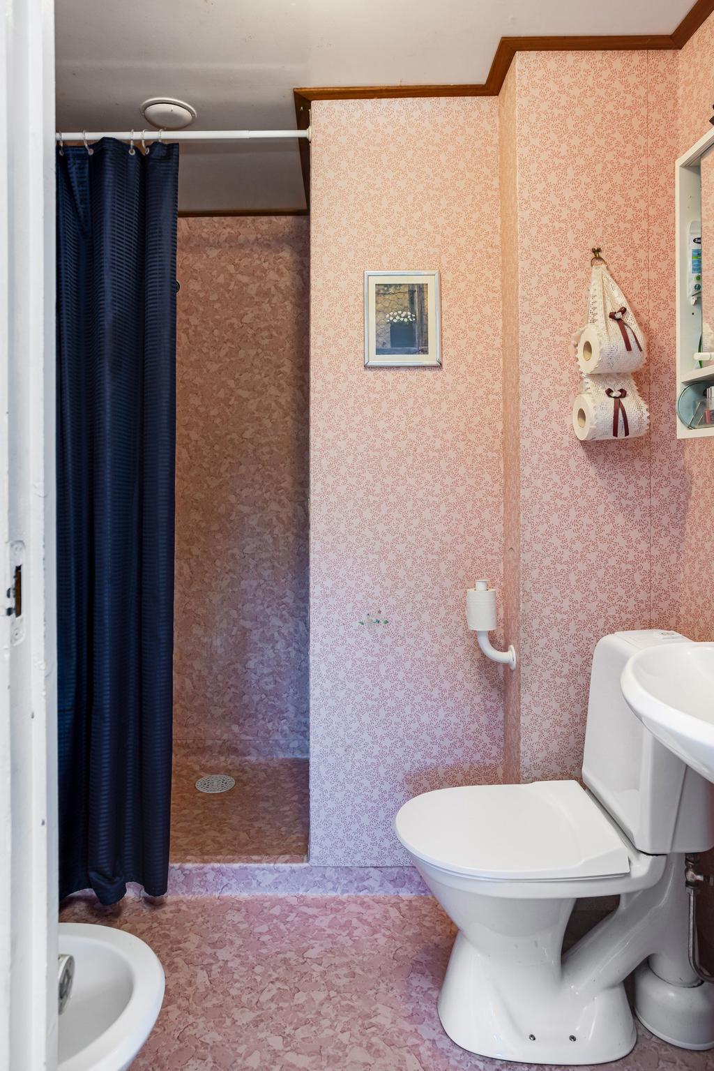 Dusch/wc på entréplan