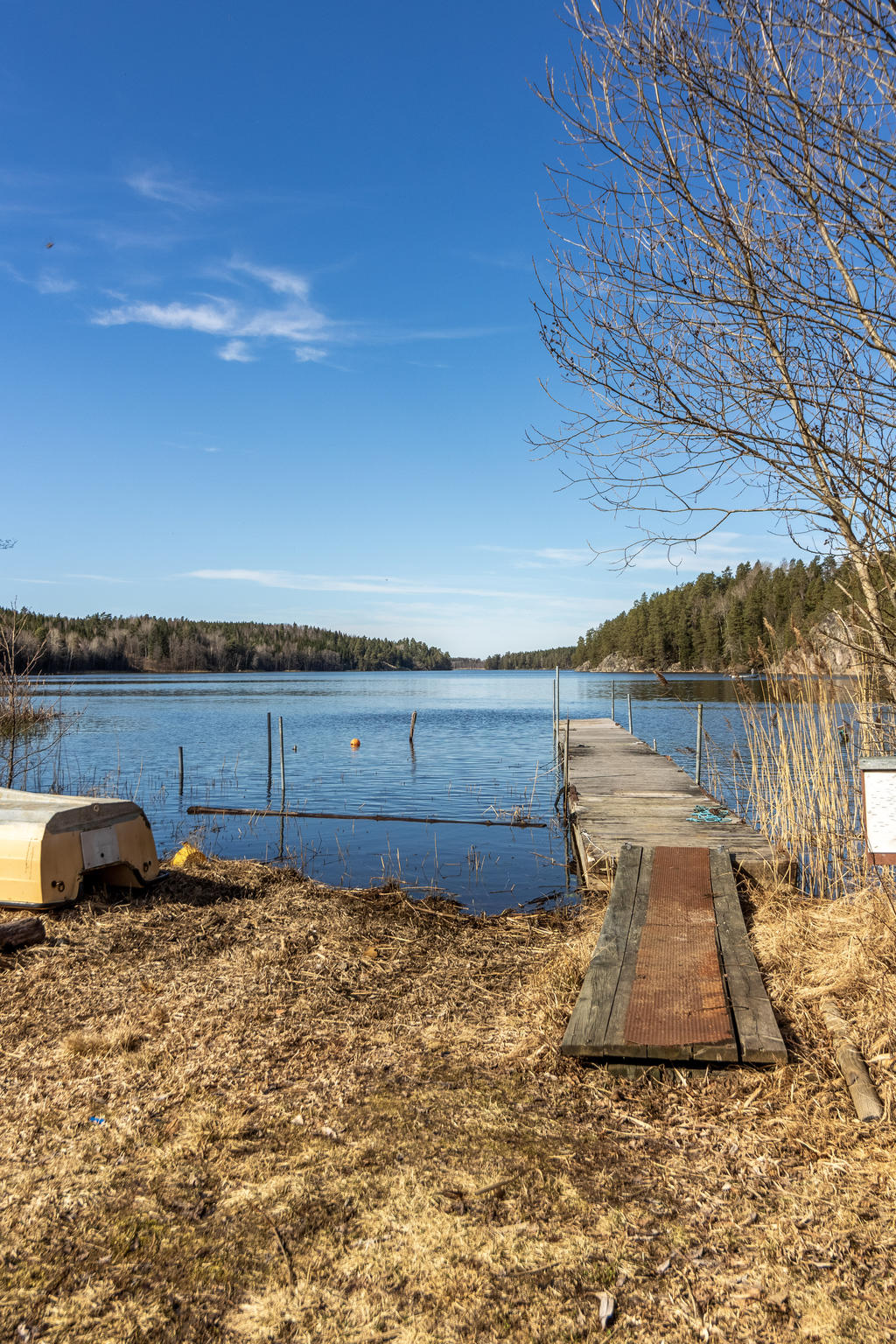 Brygga på samfälld mark