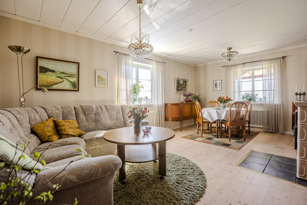 Rymligt och ljust vardagsrum