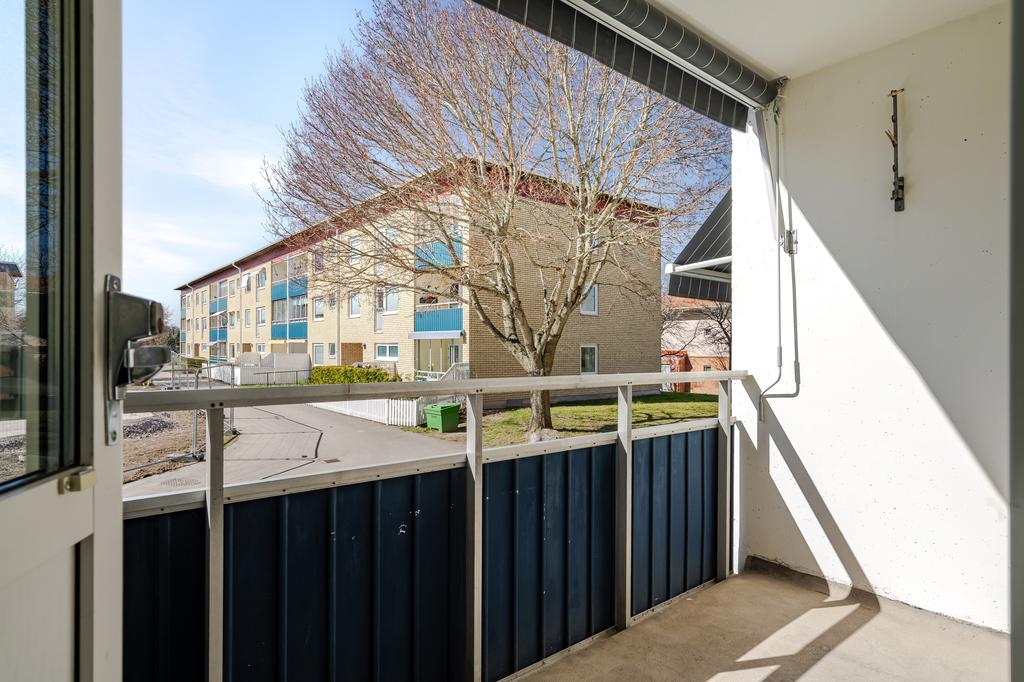 Utblick från balkong