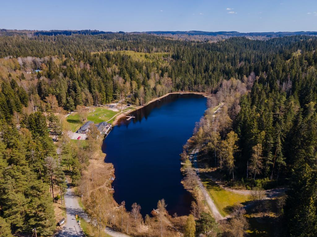 Kypesjön med bad, promenadslingor och utegym