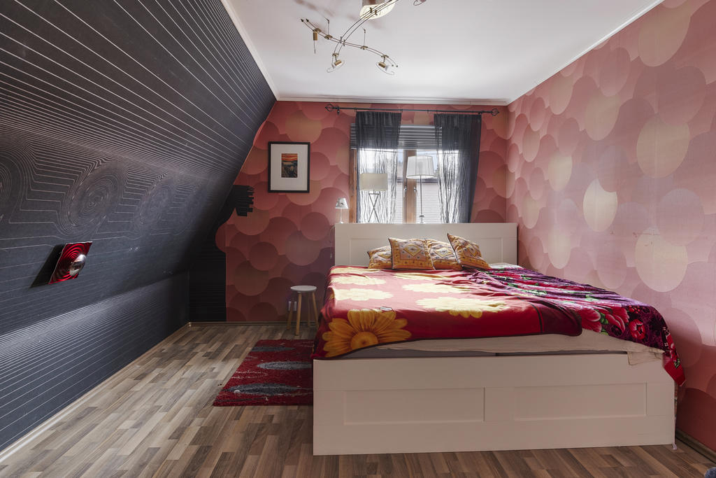 Sovrum på övre plan