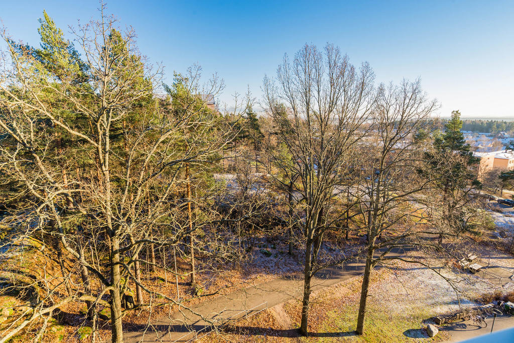 Glimt av utsikt från lägenheten