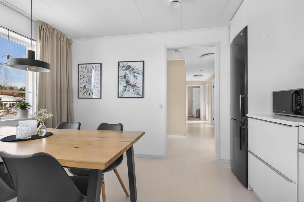 Plats för matbord i köket