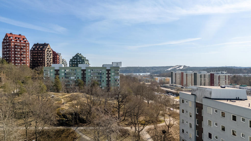 Utsikt från sovrummet