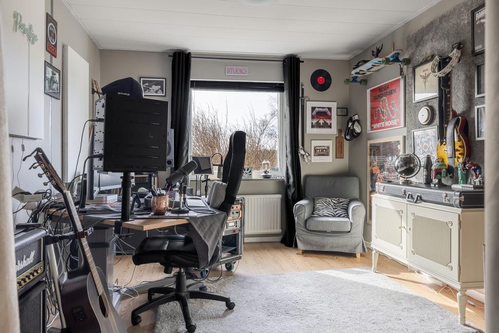 Sovrum, kontor eller varför inte musikstudio?