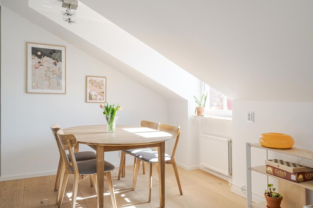 Matplats med härligt ljusinsläpp