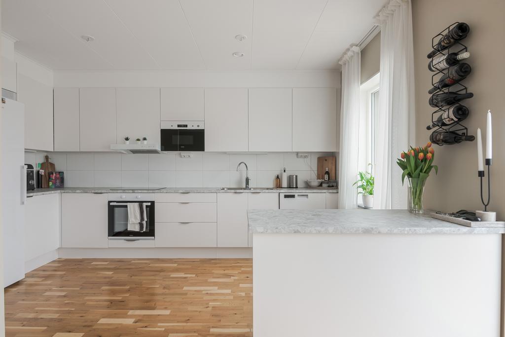 Köket är nytt om modernt