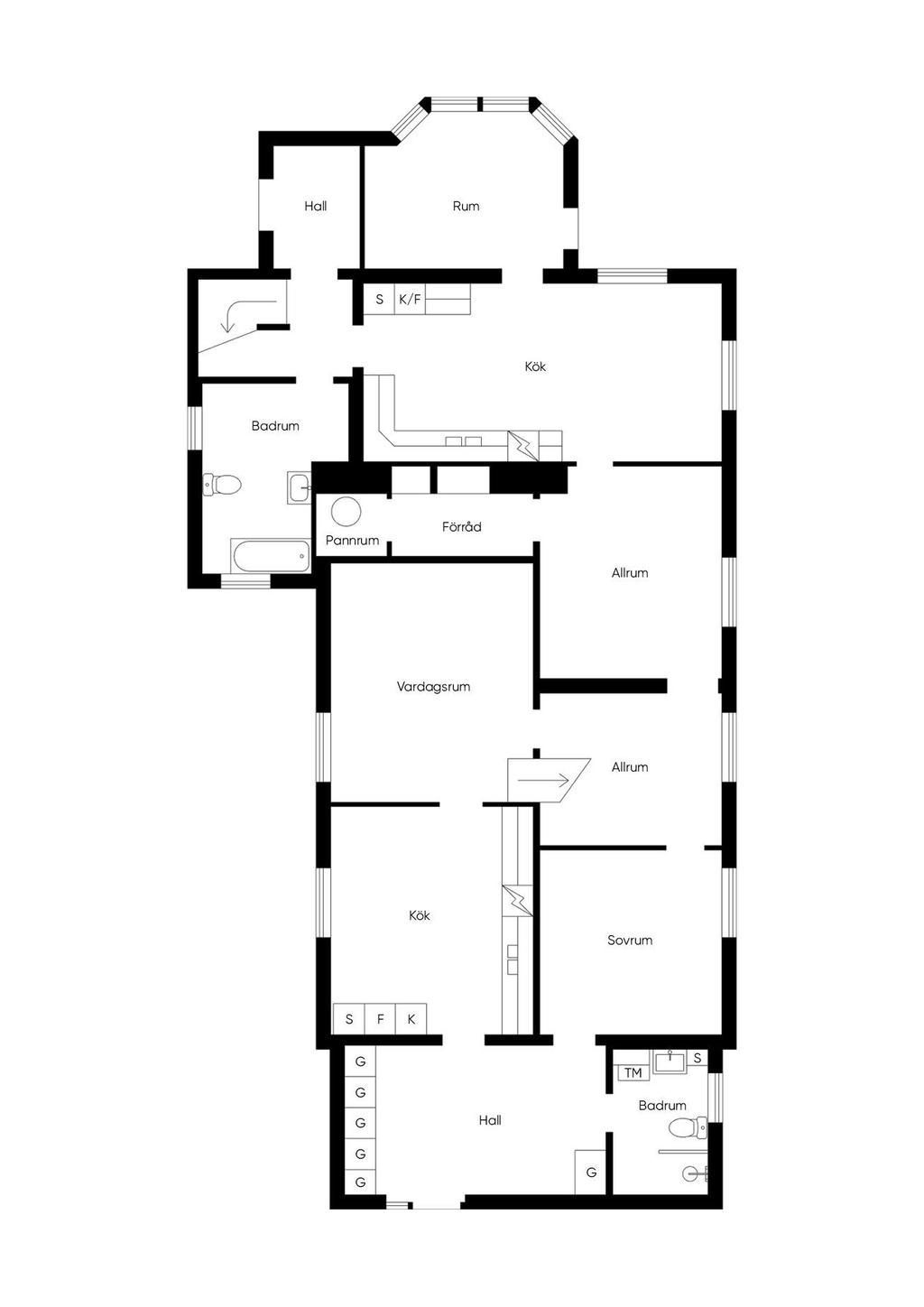 Planlösning Entréplan