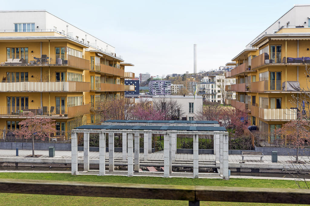 Babordsgatan sett från Parterren