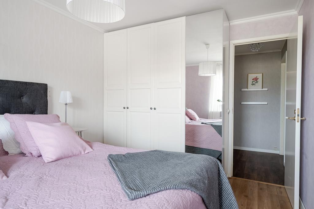 Garderobsförvaring i sovrummet