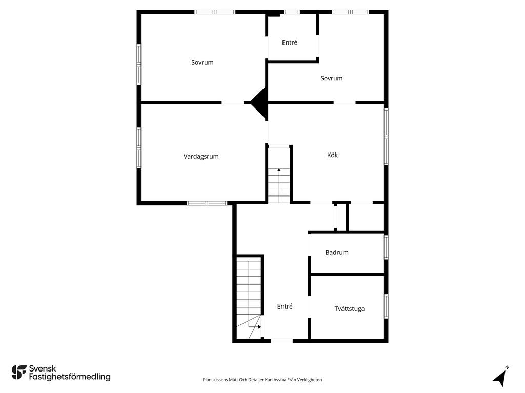 Planritning entré