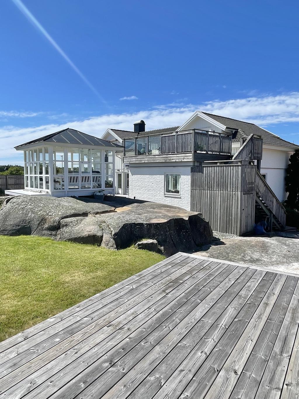 Baksidan huset