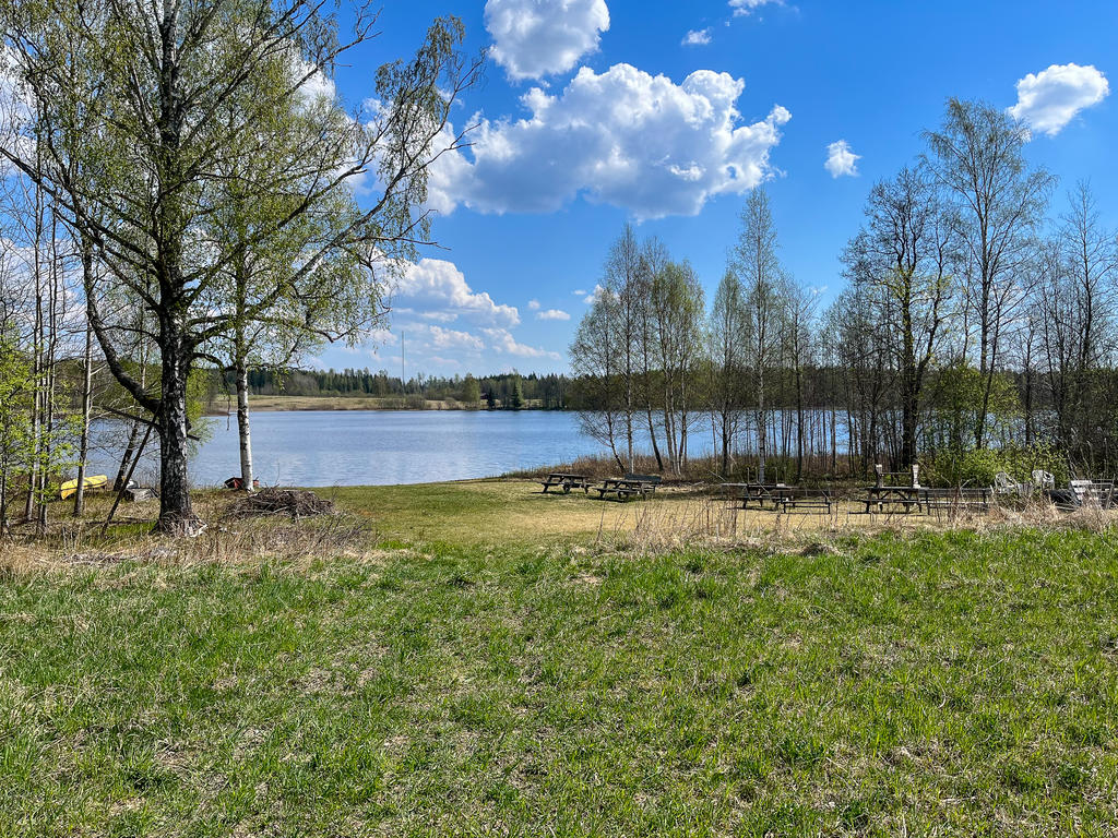 Kundens egna sommarbild på badet 