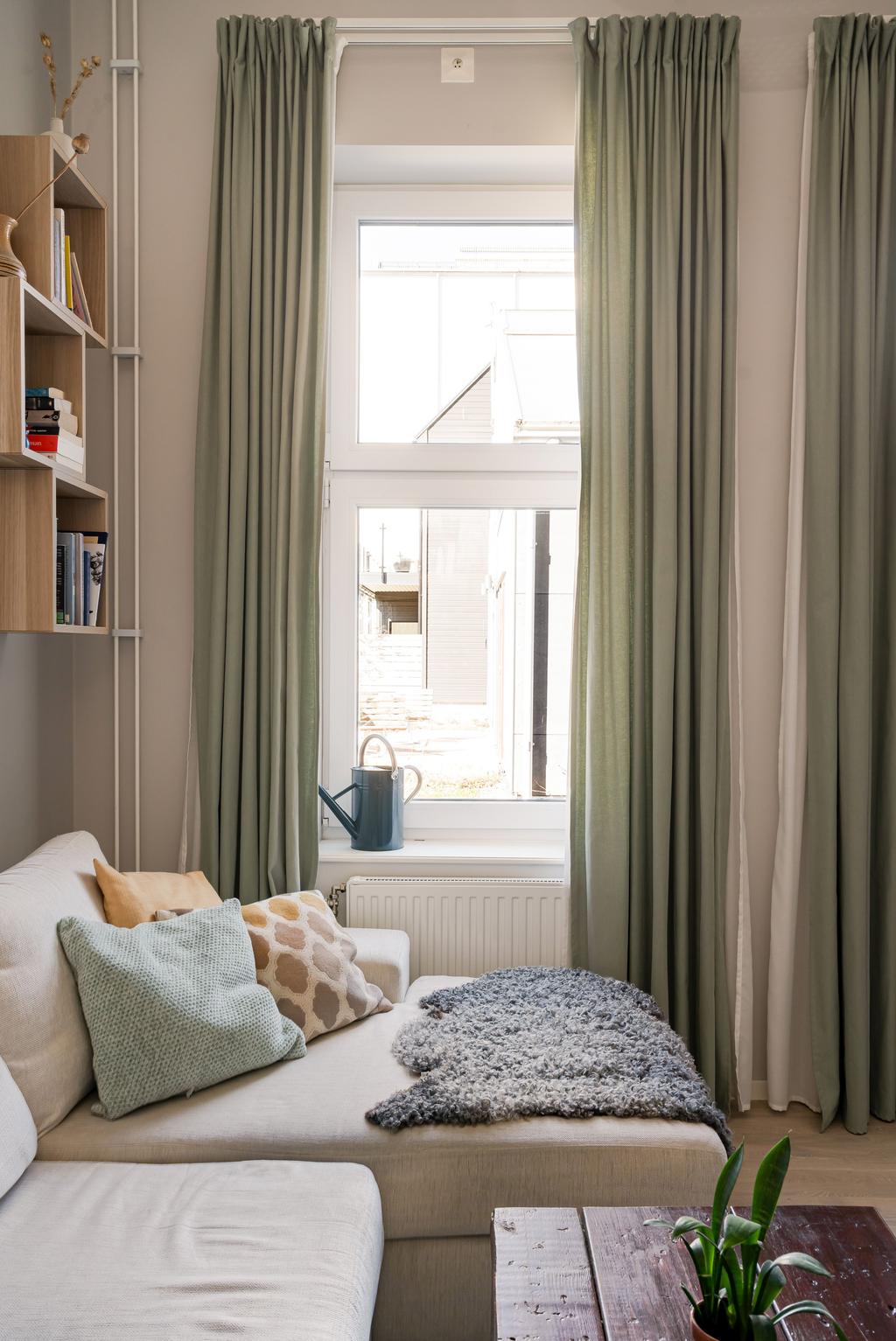 Stora fönsterpartier