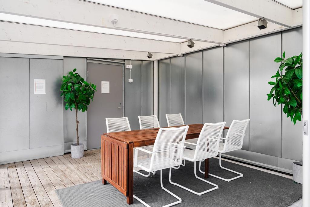 Gemensamt uterum på takterrassen