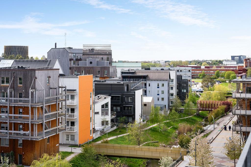 Utsikt över Vallastaden