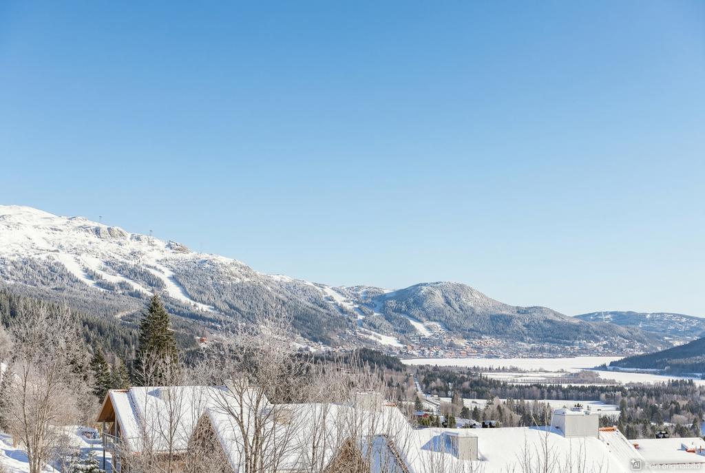 Här ser du ut över Åreby och Åreskutan. 