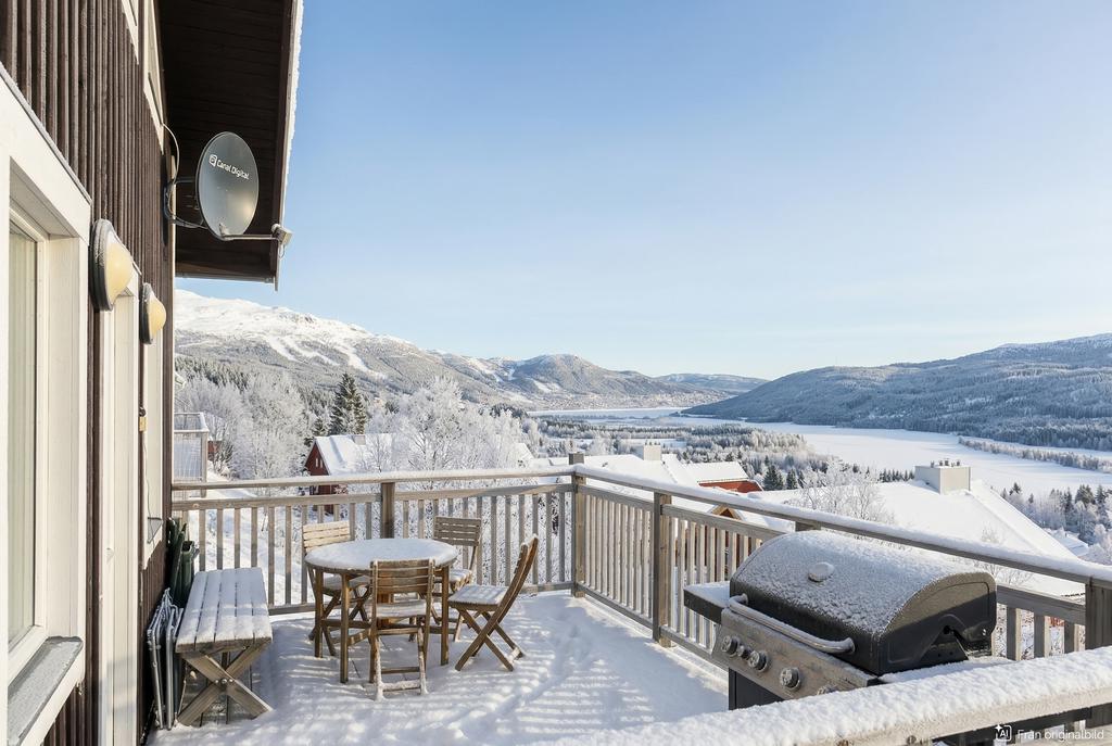 Väl tilltagen uteplats