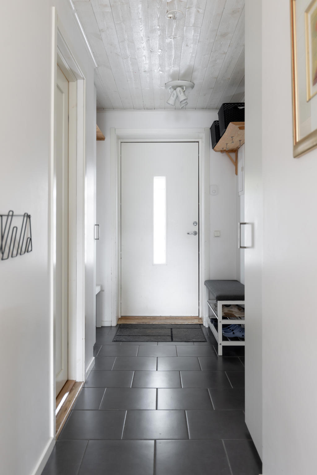 Uppvärmt klinkergolv