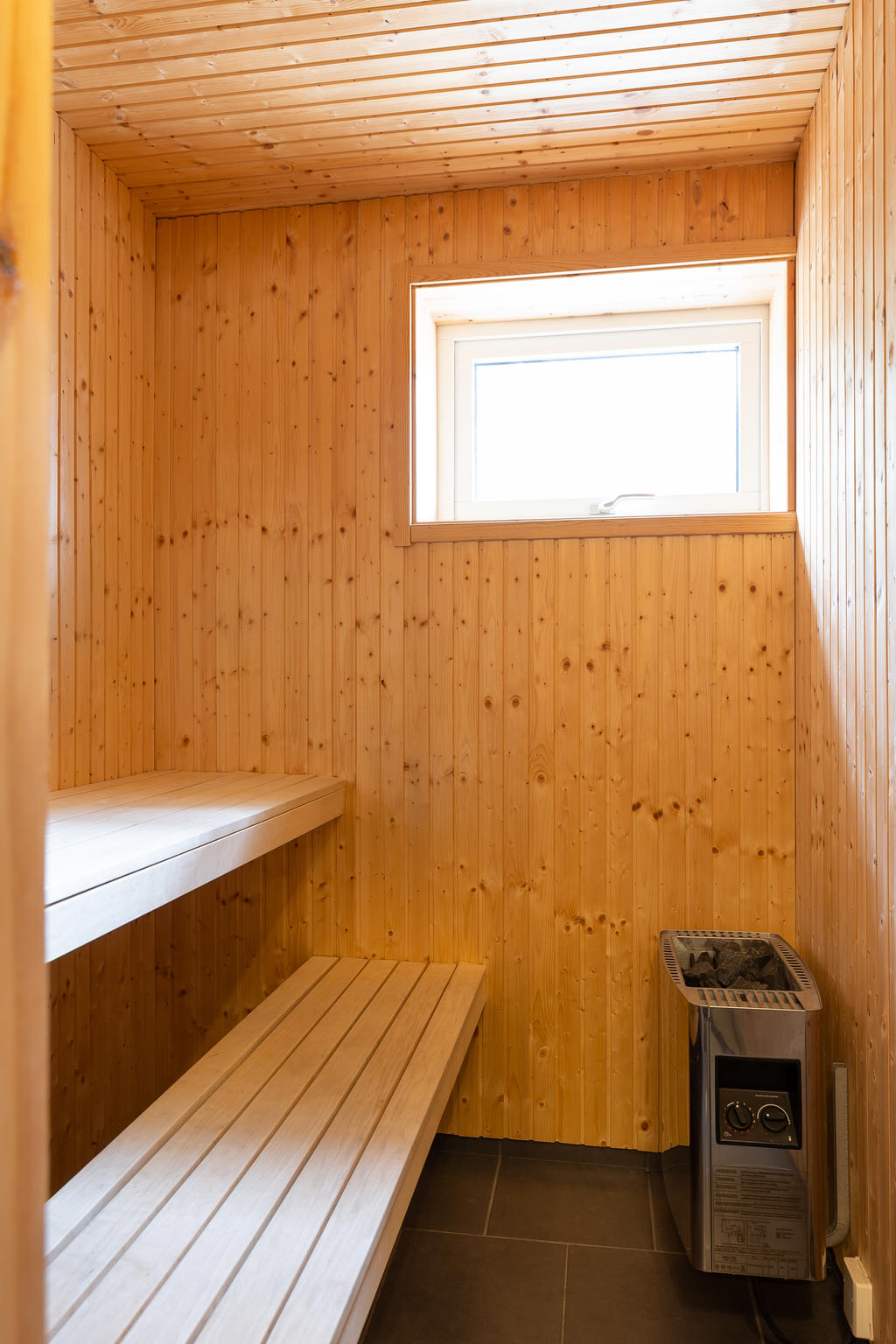 Väl tilltagen bastu