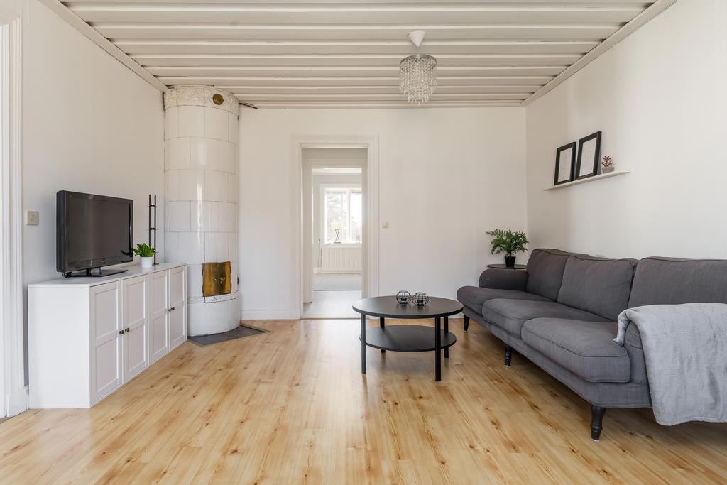 Lilla vardagsrummet.