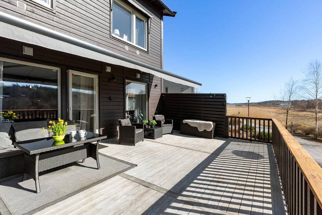 Välkommen till ett gavelradhus vid havet, på Täljöhalvön