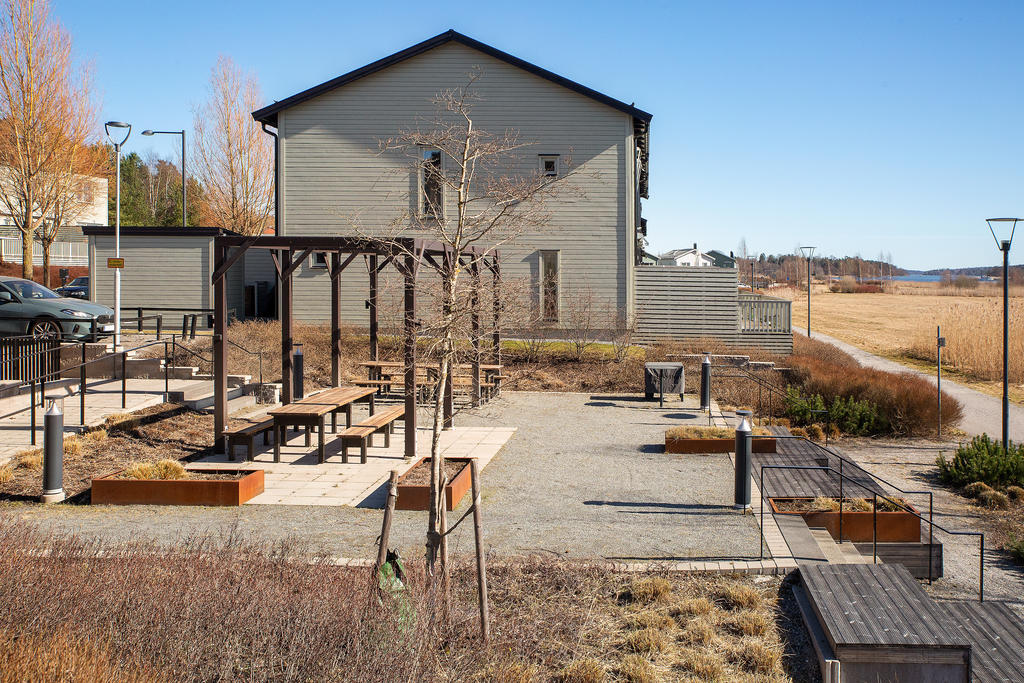 Pocket-parken som närmaste granne