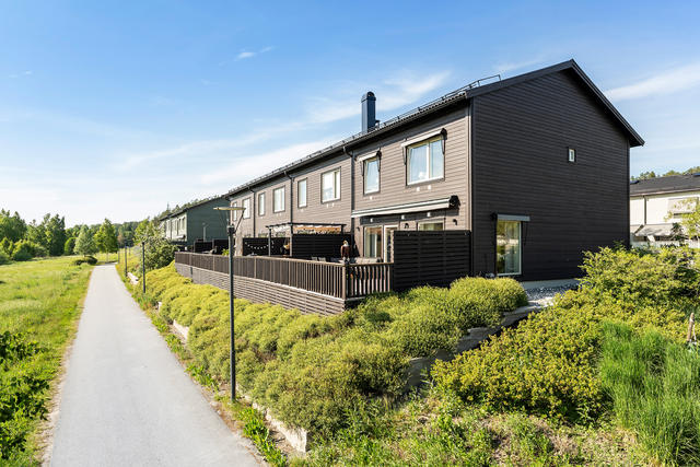 Välkommen till ett gavelradhus på Täljöhalvön